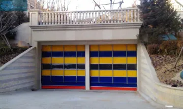 Stacked High Speed Door For Garage