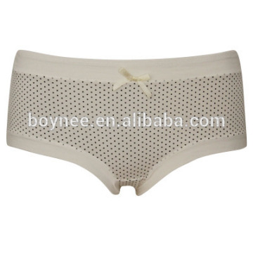 OEM service sexy underwear high quality brief women sanitary panties