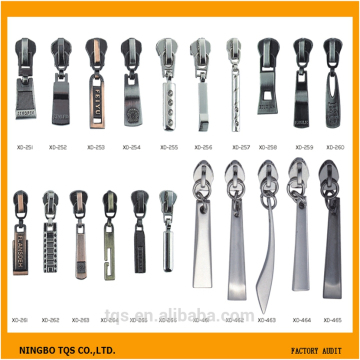 5# Fashion Design Custom Metal zipper slider