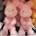 Jouets en peluche de cochon rose lavable pour jouets endormis