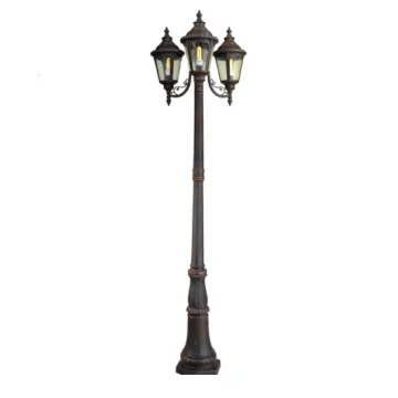 LED Garden Pole Light - High Pole Yard Lighting Post Lamp