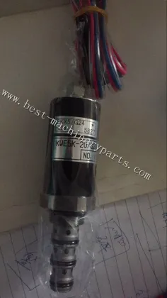 Kawasaki Hydraulic pump solenoid valve