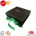 Paper Packaging Gift Folding Box with Ribbon