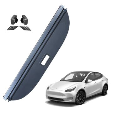 Retractable Anti-Theft Waterproof Trunk Cover for Tesla Model Y 2020 SUV