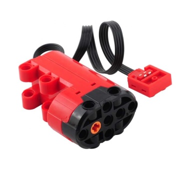 Stemedu MOC Enhanced Red Servo Motor Compatible with Power Functions 88004