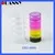 3G OVERLAPPING COLOFUL SMALL PLASTIC JAR, 3G SMALL CREAM JAR