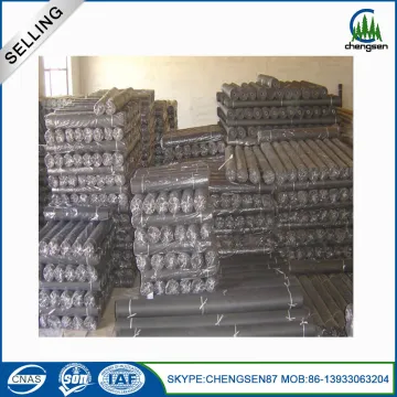Black Wire Mesh Cloth Window Screen