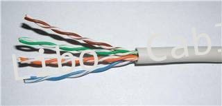 High Transmission Cat 5e Cable, Unshielded Twisted Pair Cable, Utp Cat5e Cable With Pvc Jacket For Networks