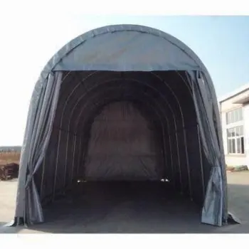 Large Shelter/Canopy/Carport/Storage Tent with Powder-coated Frames, Measures 4.3. x 9.2 x 4.3m