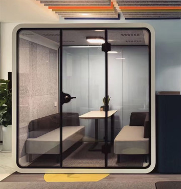 Sound proof movable silence private office portable booth