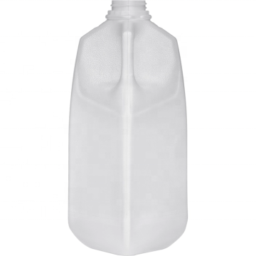 1/2 Gallon HDPE Plastic Dairy Milk Jug with 38mm 38-400 Cap