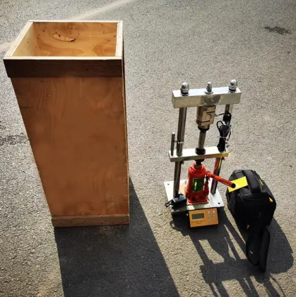 Digital Hydraulic Jack Rock Point Load Tester 100KN