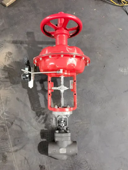 2" 150LB A105N Pneumatic Diaphragm Actuator Globe Valve