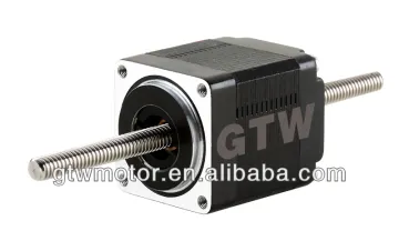 Non-captive hybrid stepper linear actuator