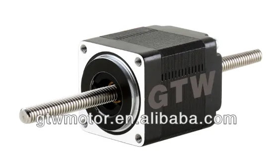 Non-captive hybrid stepper linear actuator