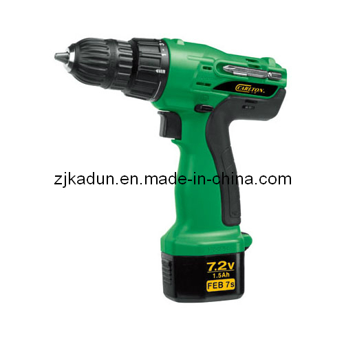 7.2V Nickel Battery 1500mA Cordless Drill (CT807-1)