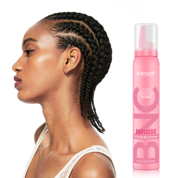 Kraseell Professional Hair Mousse: Free Sample Styling Foam for Moisturizing Curly Hair