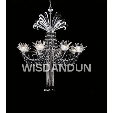 large crystal flower chandelier  & pendant lights for senior clubs