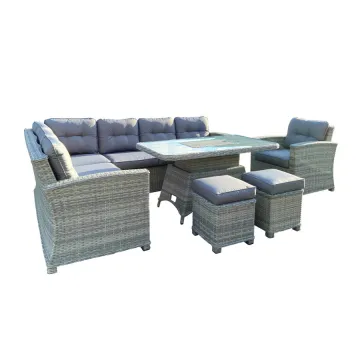 Outdoor Rattan Chair Set - In-Stock Aluminum Garden Furniture