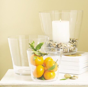 tapered glas vase
