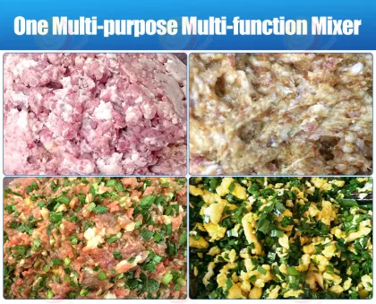 Industrial Meat Mixer Machine for Sausage and Meatball Production