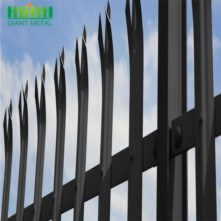 Colorful W Section Palisade Fence/ Steel Palisade fencing