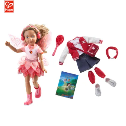 Hape Joy Kruselings Girls Toys Deluxe Set: Vinyl Baby Dolls and Dresses