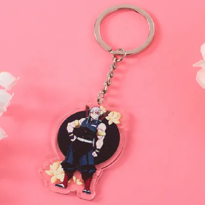 Custom Clear Acrylic Demon Slayer Keychain - Make Your Own Transparent Souvenir