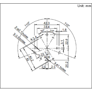 Type 40 hollow shaft encoder