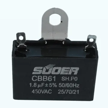 Sunchonglic CBB61 1.8UF Capacitor Air Conditioner Parts for Sale