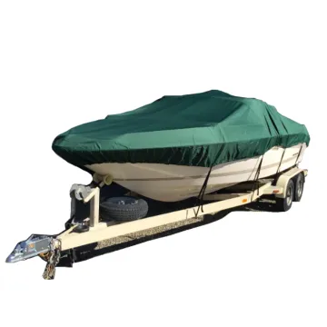 UV Protection Waterproof 600D T-Top Boat Cover with Tent and Fender Protection