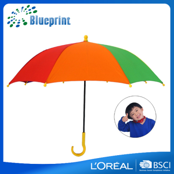 Colorful rainbow wholesale customized children umbrella