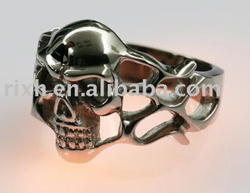 titanium skeleton ring,titanium casting,titanium jewellery,titanium jewelry products