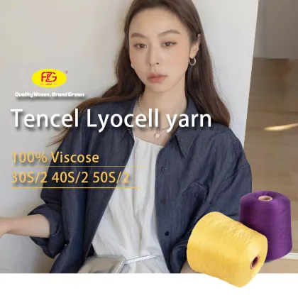 High-Quality Tencel Lyocell Viscose Yarn Supply