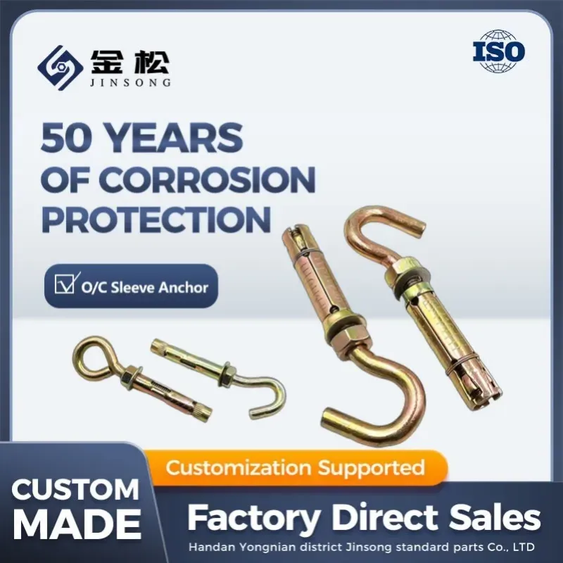 High Tensile Stainless Steel Wedge Expansion Anchor Bolts for Concrete Foundations
