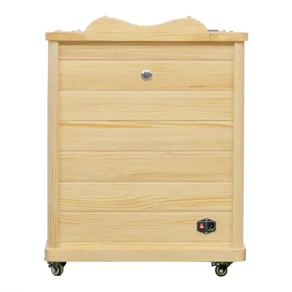 Harvia Cedar Sauna with Infrared Features and Accessories