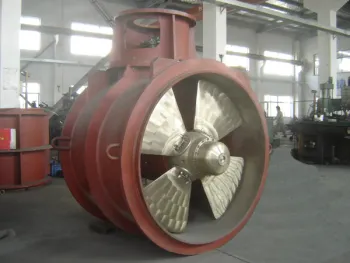 CCS BV Marine Propulsion Equipment Electrical Bow Thruster for Vessel Berthing