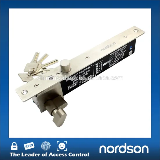 NI-400T Fail Secure Eletric Bolt With Mort Lock Cylinder