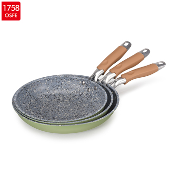 Pressed Granited Coated Non-stick Coating Fry Pan