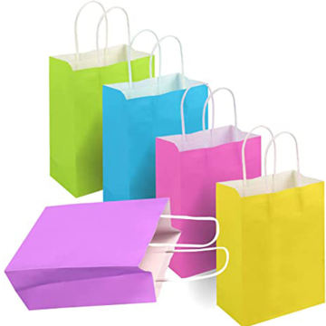 Colorful Craft Gift Tote Bags: Customizable, Reusable, and Affordable at Factory Prices