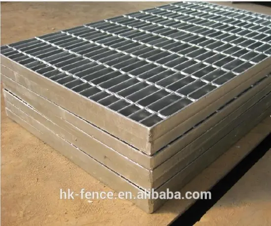 Serrated hot dipped galvanized Platform steel grating
