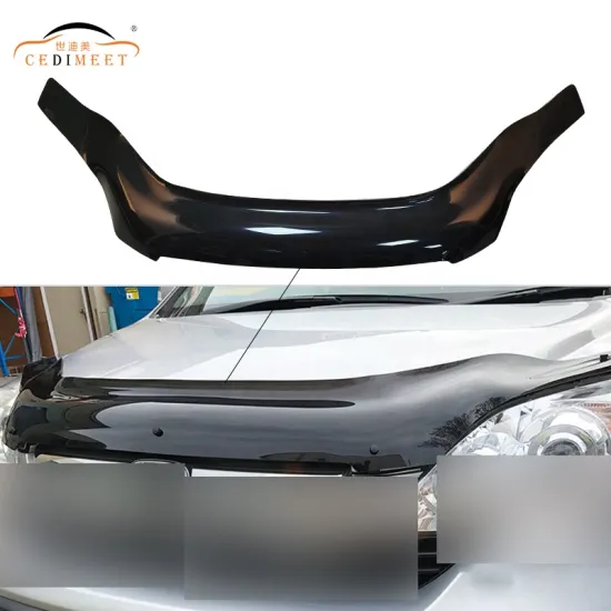 Wholesale Acrylic Black Bug Shield for CRV 2007-2011 Hood Deflector Protector