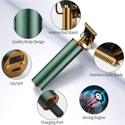 Electric Trimmer Professional Barber Hair Cut Machine Hair Detailer