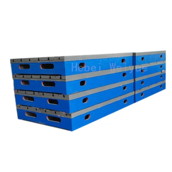 High-Strength Cast Iron Assembly Platform with Large Bottom Plate: Batch Casting Solutions