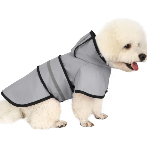 Imperméable pour chien à capuche