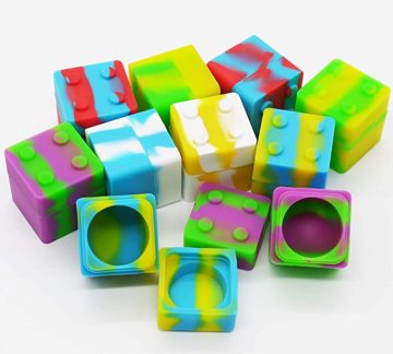 Non-stick Oil Jars Silicone Wax Concentrate Containers