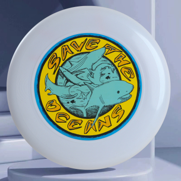 Frisbee competitivo professionale con logo personalizzato per adulti