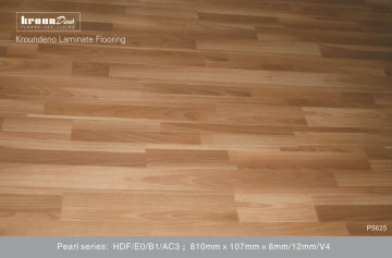 E0 Apple Wood Ac4 Laminate Flooring Commercial Office With Pearl Surface 960kg / M3
