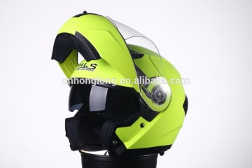 HLS Flip up Chin Bar helmet with Double Visor helmet,DP997,European Style,ECE Standard