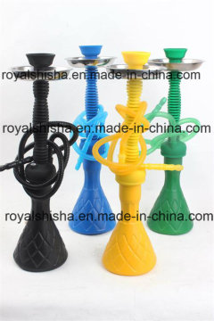 Hot Selling Plastic Base Medium Mix Color Silicone Hookah Shisha